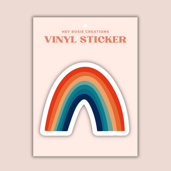 Adesivo Arcobaleno per la vendita all'ingrosso da parte di Hey Rosie Creations