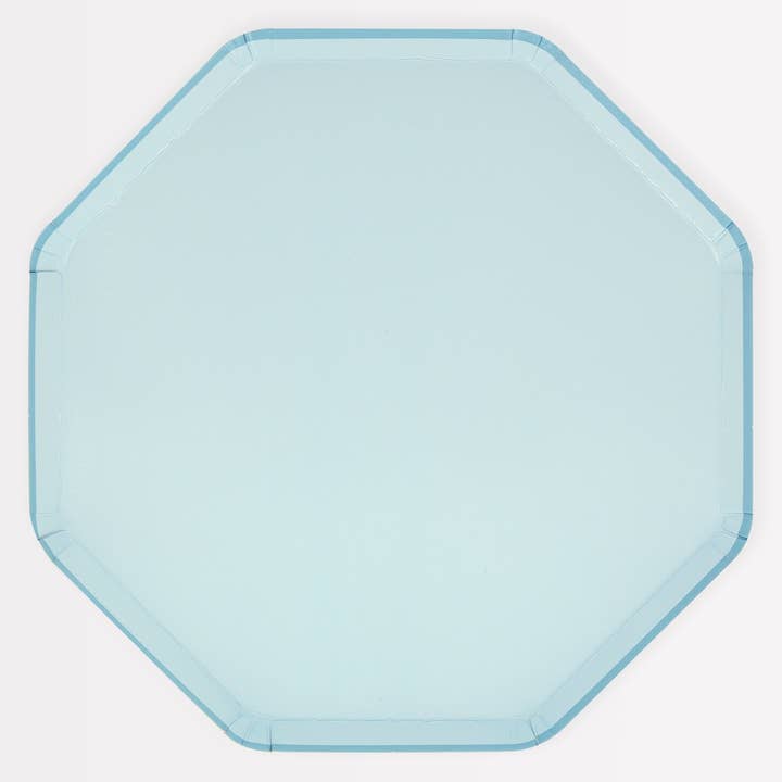 Meri Meri – wholesale Disposable plate – Summer Sky Blue Dinner Plates