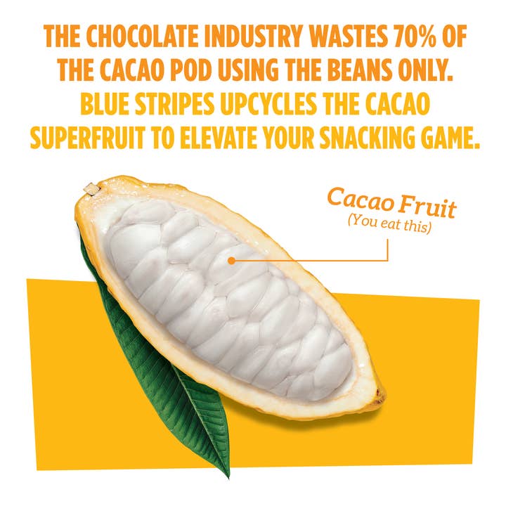 Blue Stripes - Wholesale Fruit Snacks - Superfruit Gummies - Pineapple (Multi-Serve)3