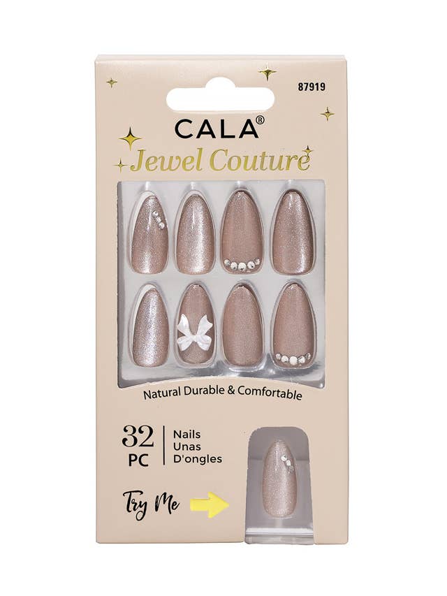 CALA 87919 Nude Jewel Couture Ice Cat Eye Nail Kit - 6 set for wholesale by PINEAPPLE Beauty