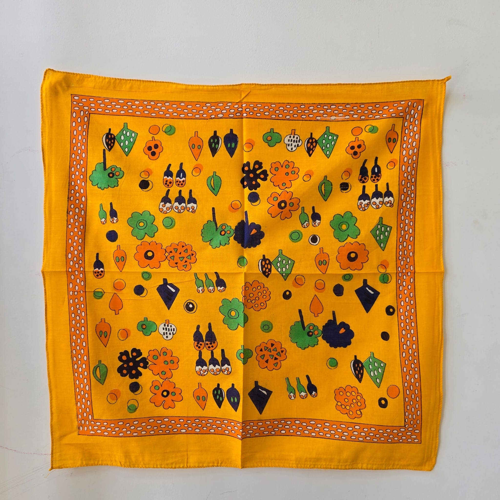 Nola by bijusol - Wholesale Scarf - Women's - 55 cm x 55 Square Scarves/Bandana Cotton 11