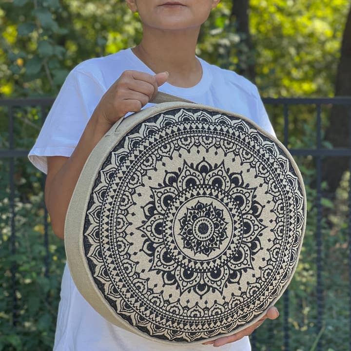 Lungta Imports - Wholesale Floor Pillow - Tibetan Meditation Cushion Pillow Zen Zafu