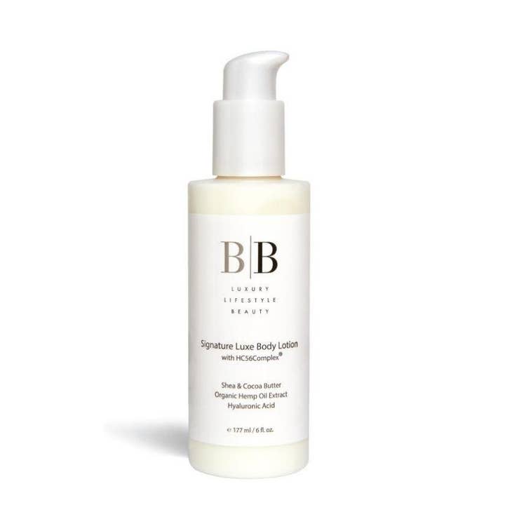 Lotion pour le corps Signature Luxe avec HC56Complex® pour la vente par BB Lifestyle