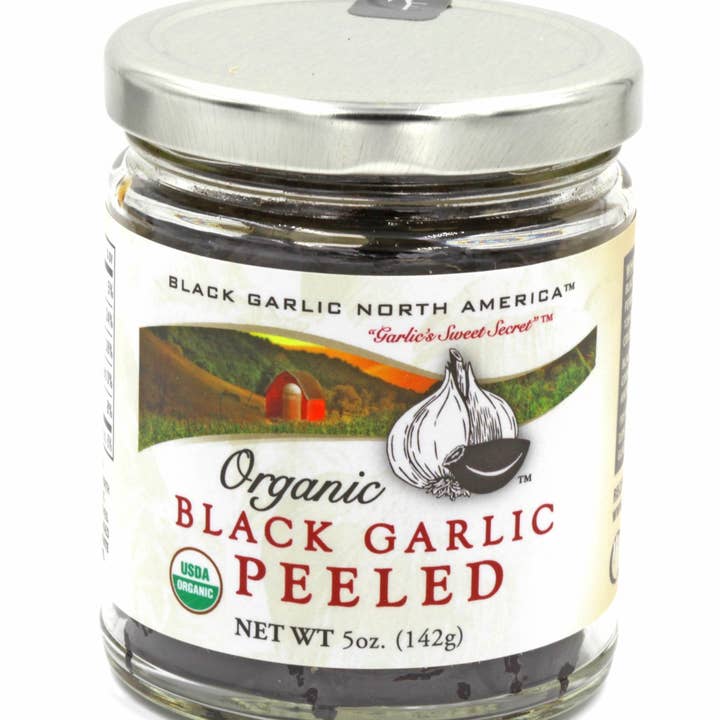 Eastern Shore Products - Wholesale Dried/Dehydrated Vegetables - Black Garlic - Organic American - 5 oz - Peeled