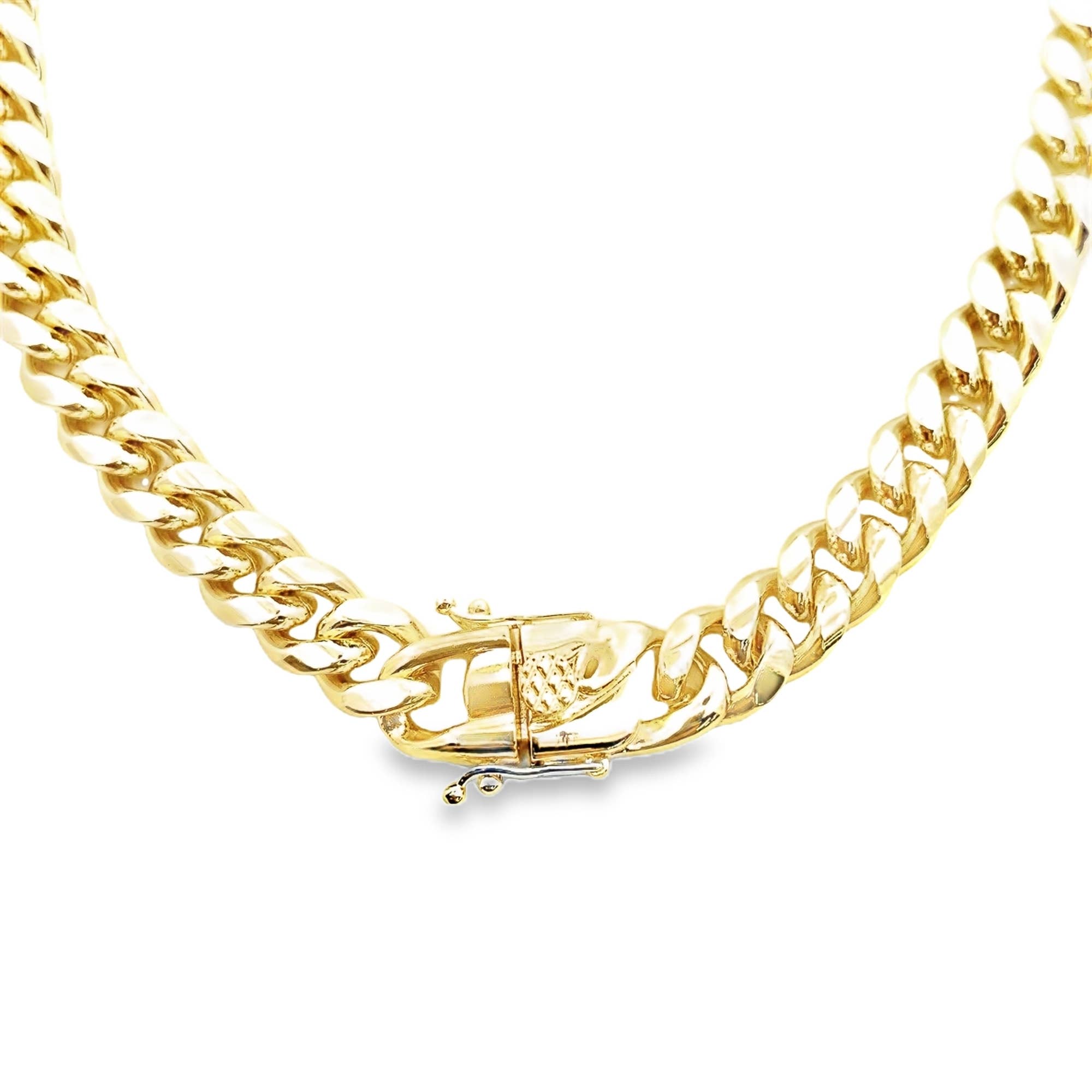 MIA Jewelry – wholesale Link & chain necklace – 7mm Cuban Curb Chain ( F43)3