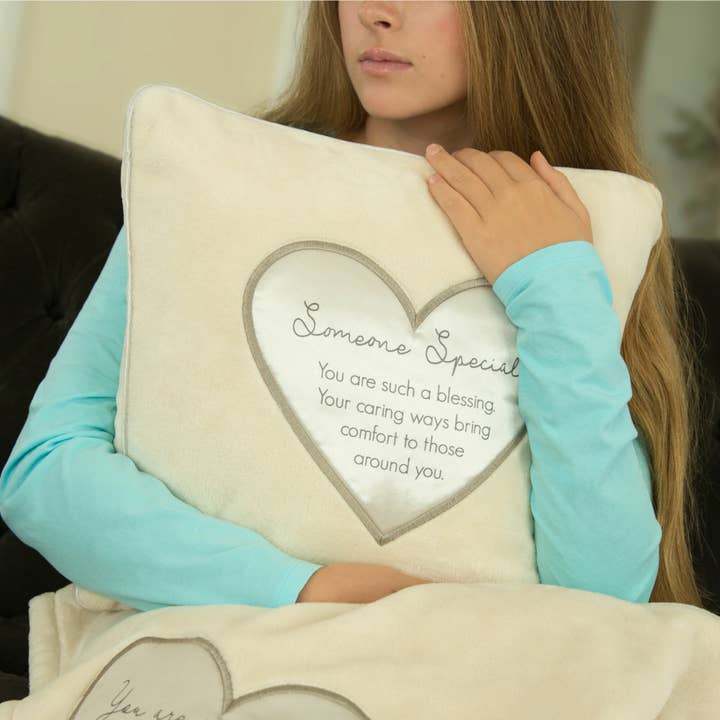 Pavilion - Wholesale Throw/Decorative Pillow - Someone Special - 16" Royal Plush Pillow1