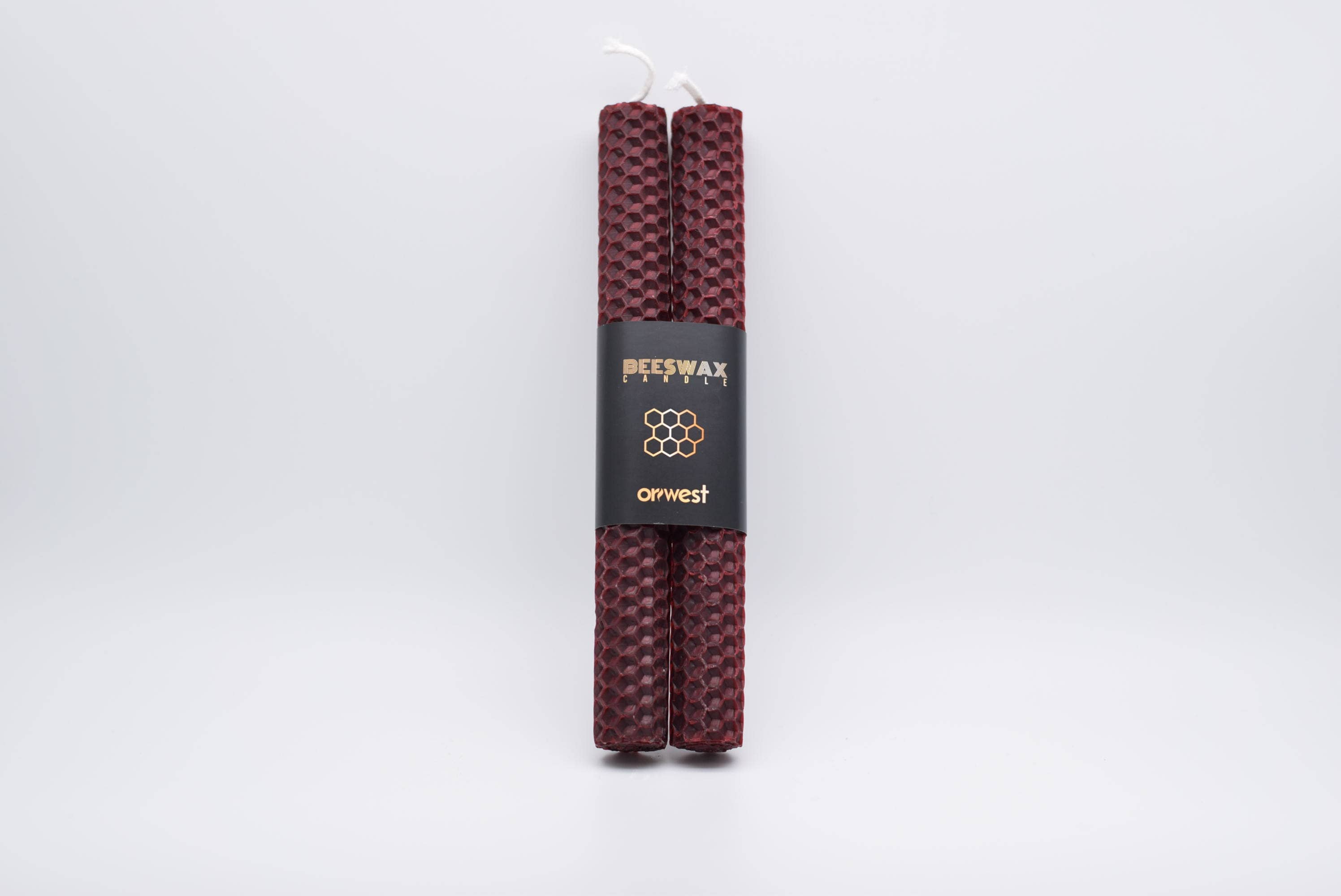 Oriwest - Wholesale Tapered Candle/Candlestick - Beewax taper candles (2pcs pack)3