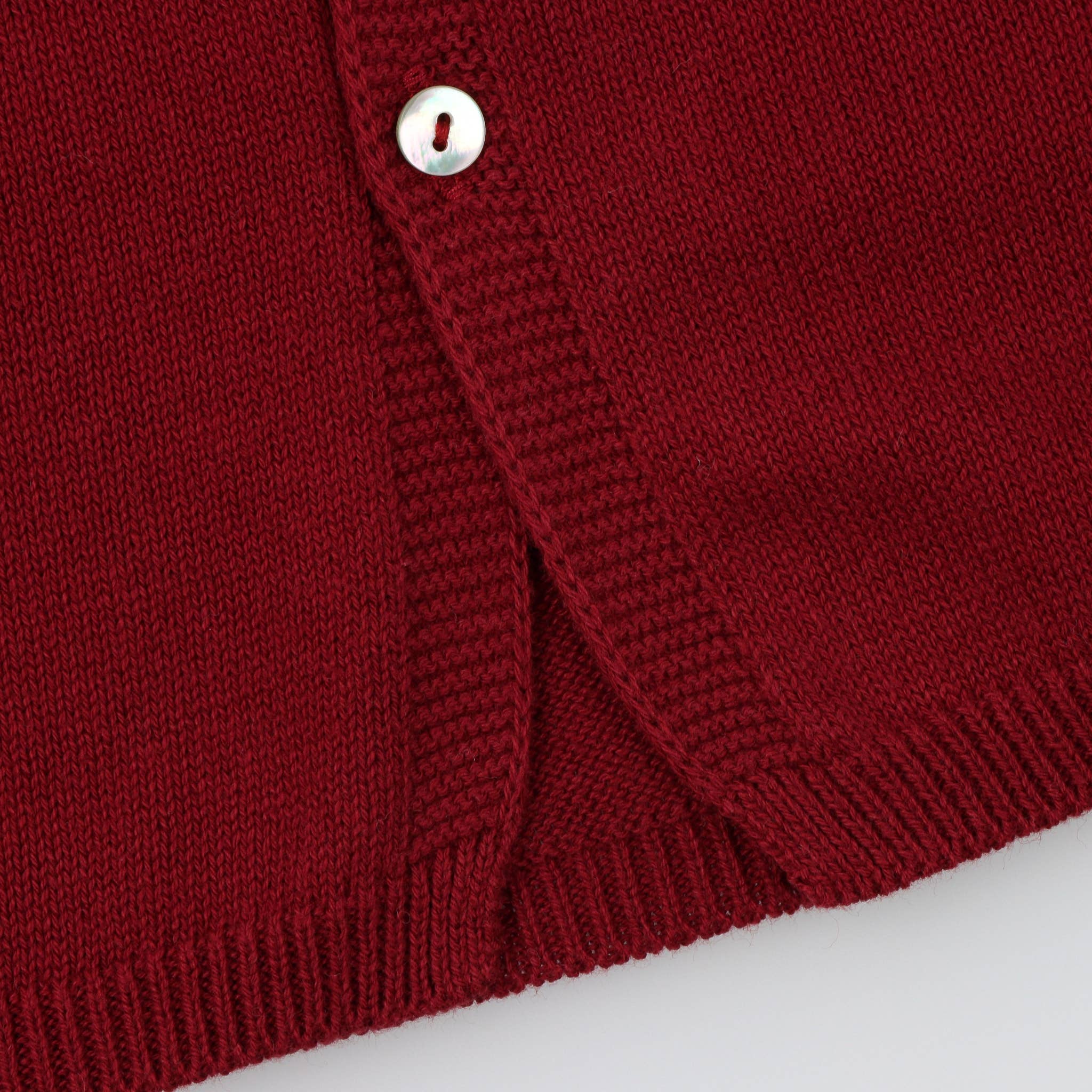 Bean Baby Clothes - Wholesale Dress - Baby - Vestido de Malha de Algodão para Bebé com Gola de Tecido3