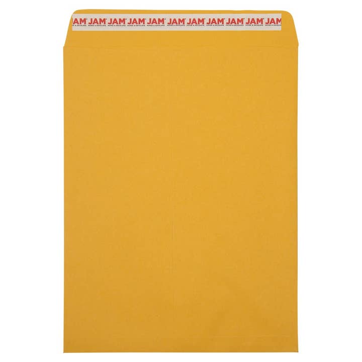 10x13 Brown Kraft Manila Envelopes, Peel & Seal, 100-Pack for wholesale by JAM PAPER
