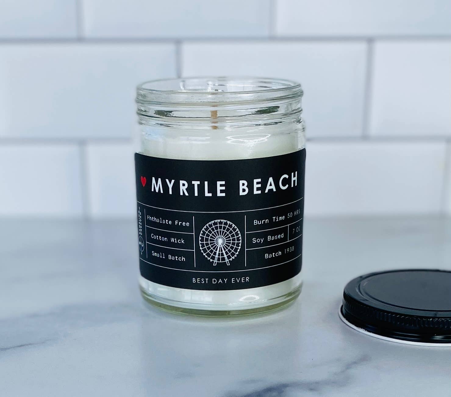 Rambling Caravan - Wholesale Jar/Filled Candle - Myrtle Beach, SC Candle5