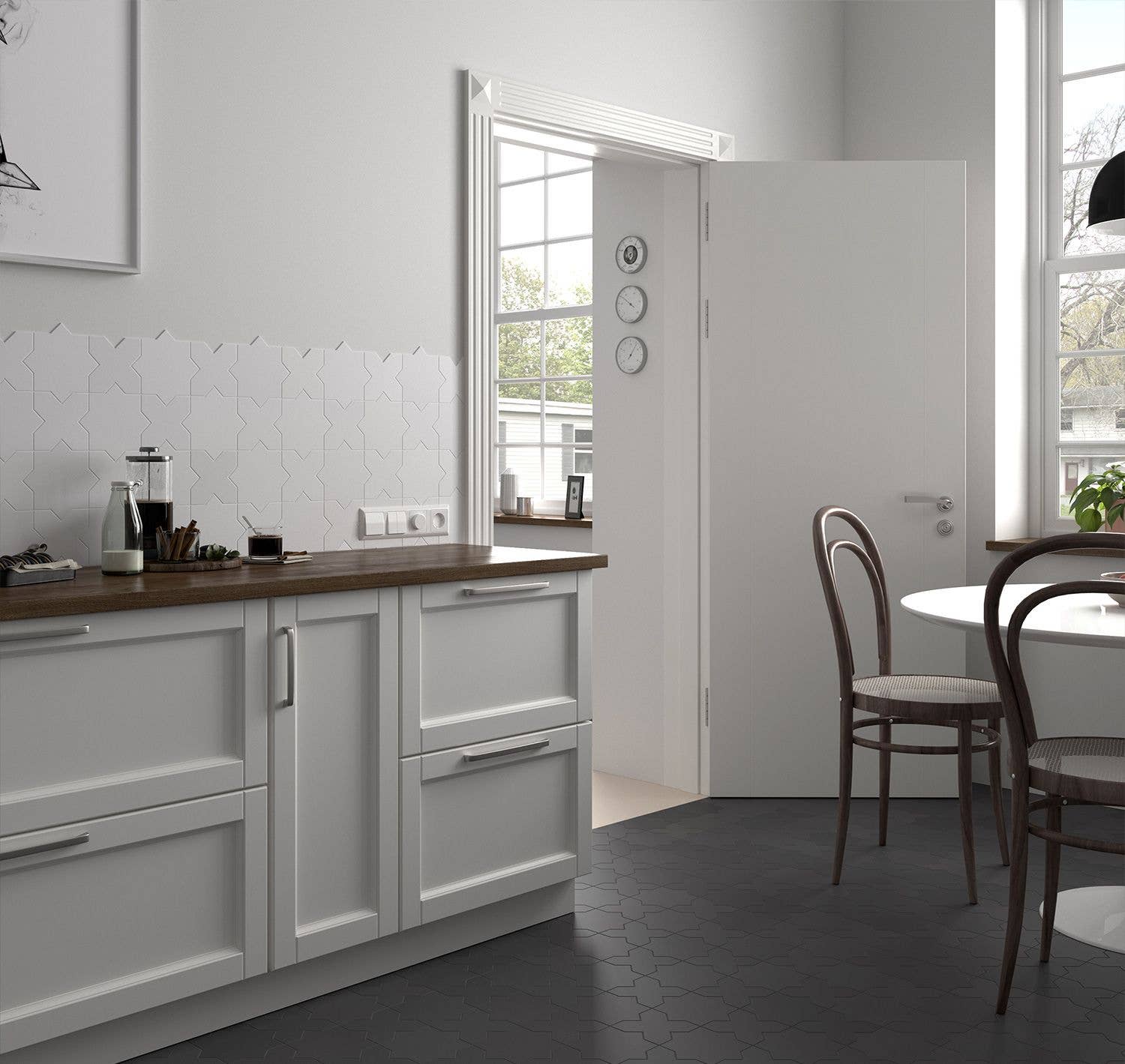 Soho Surfaces - Wholesale Wall Tile - Porto Cross | 5"x5" Porcelain Cross Wall and Floor Tile 7