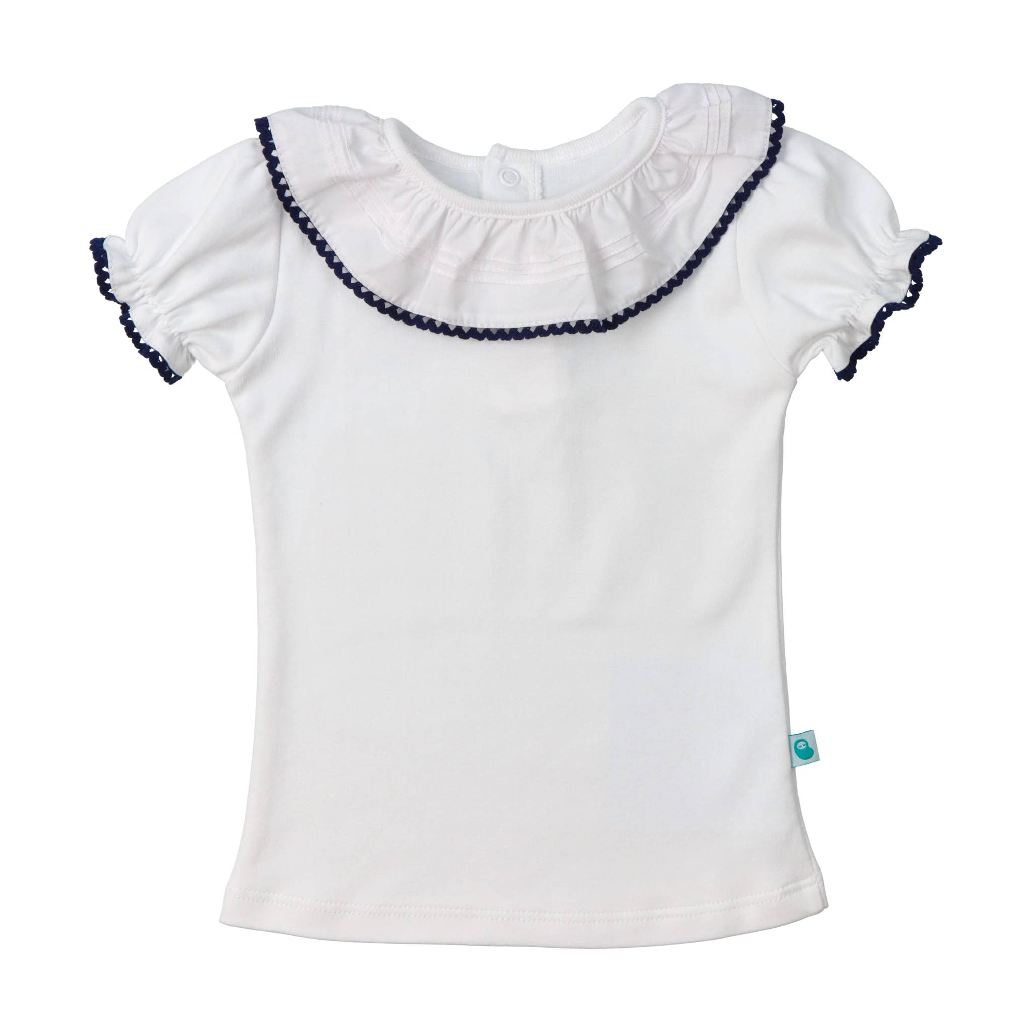 Bean Baby Clothes - Wholesale T-Shirt - Kids - Baby Cotton Shirt with Greek Lace Collar11