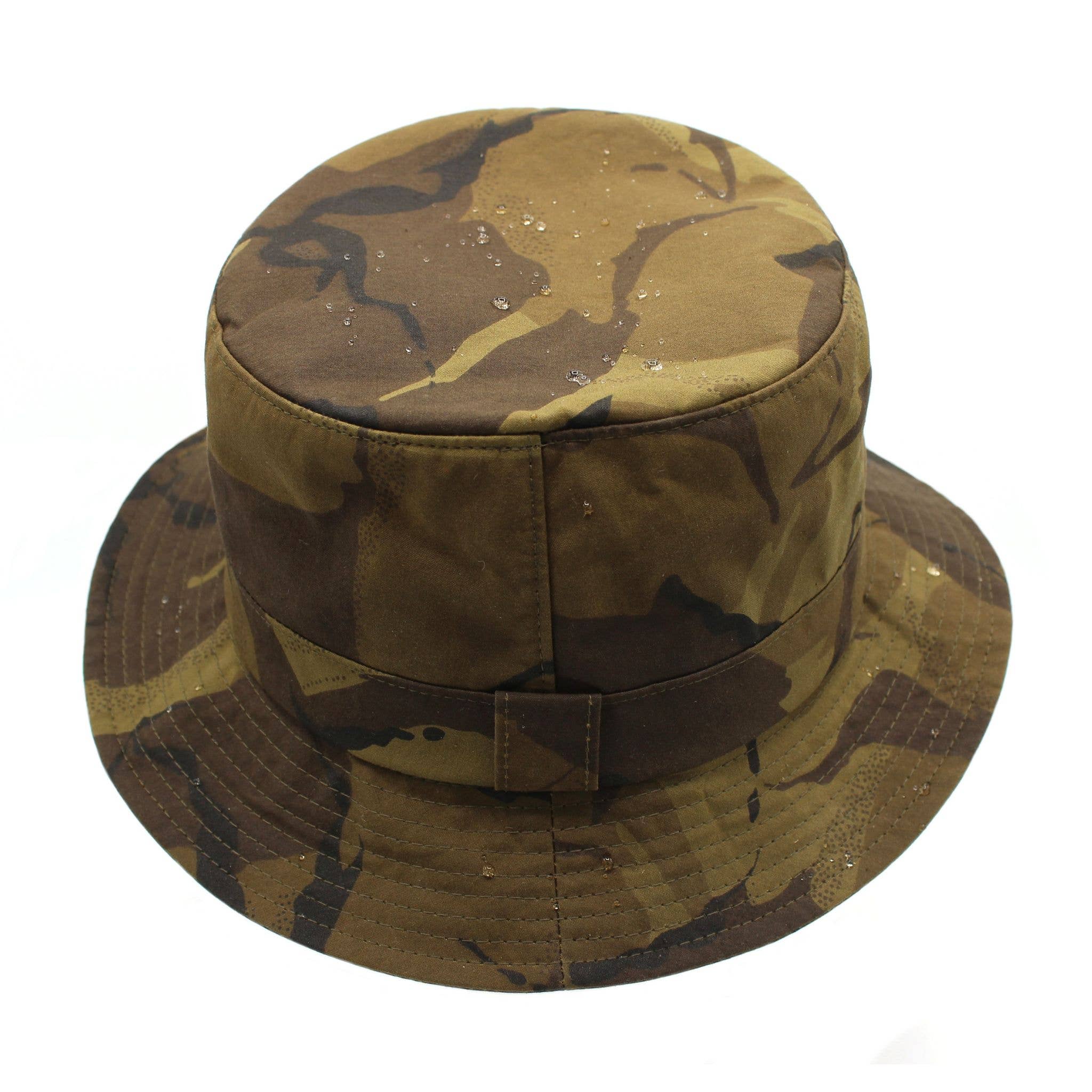 Heather Hats & Accessories – wholesale Bucket hat – Unisex – ZH266 Harland Camo Wax Bush Hat1