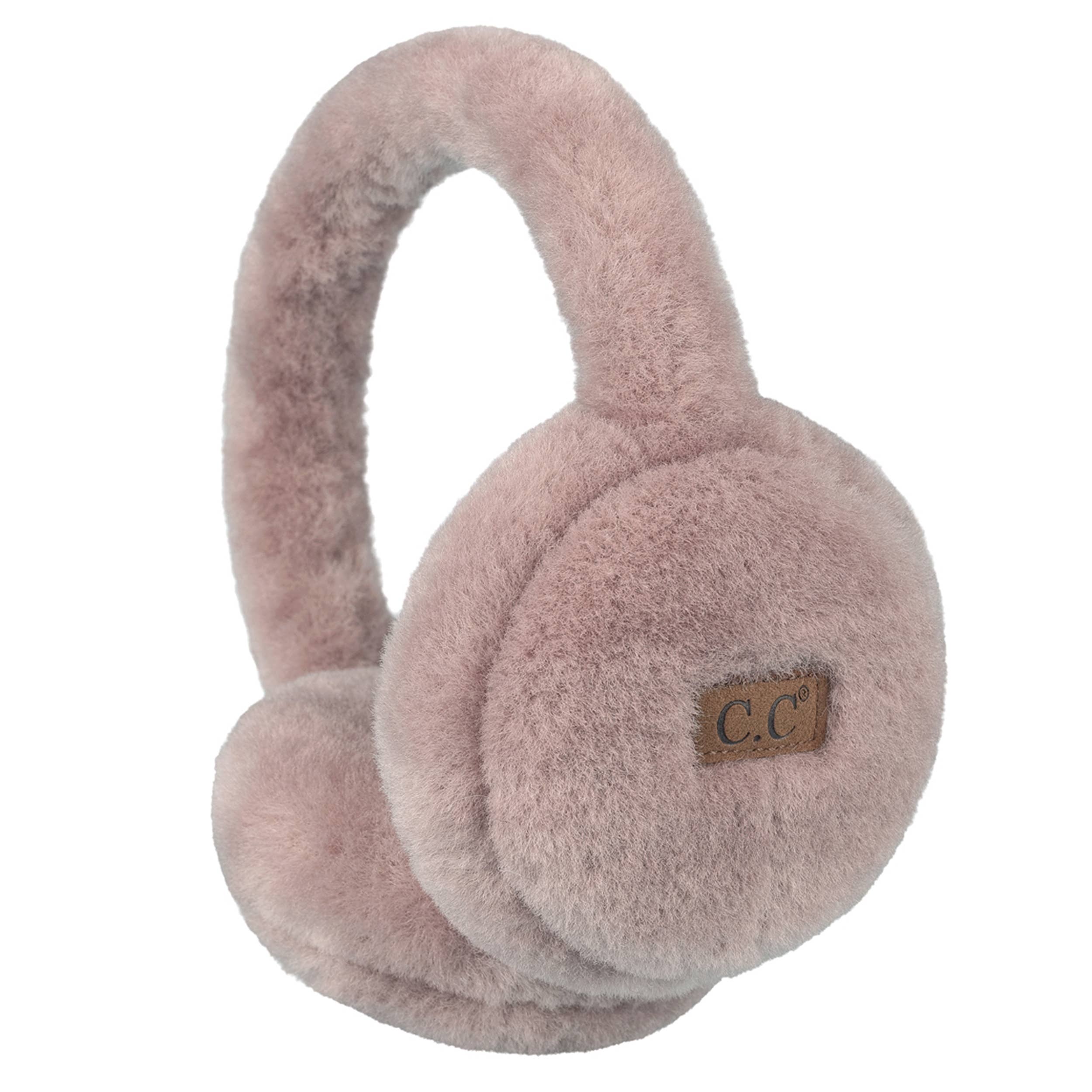Hana – wholesale Earwarmers / ear muffs – women's – C.C Faux Fur Solid Winter Earmuff Winter Headband3
