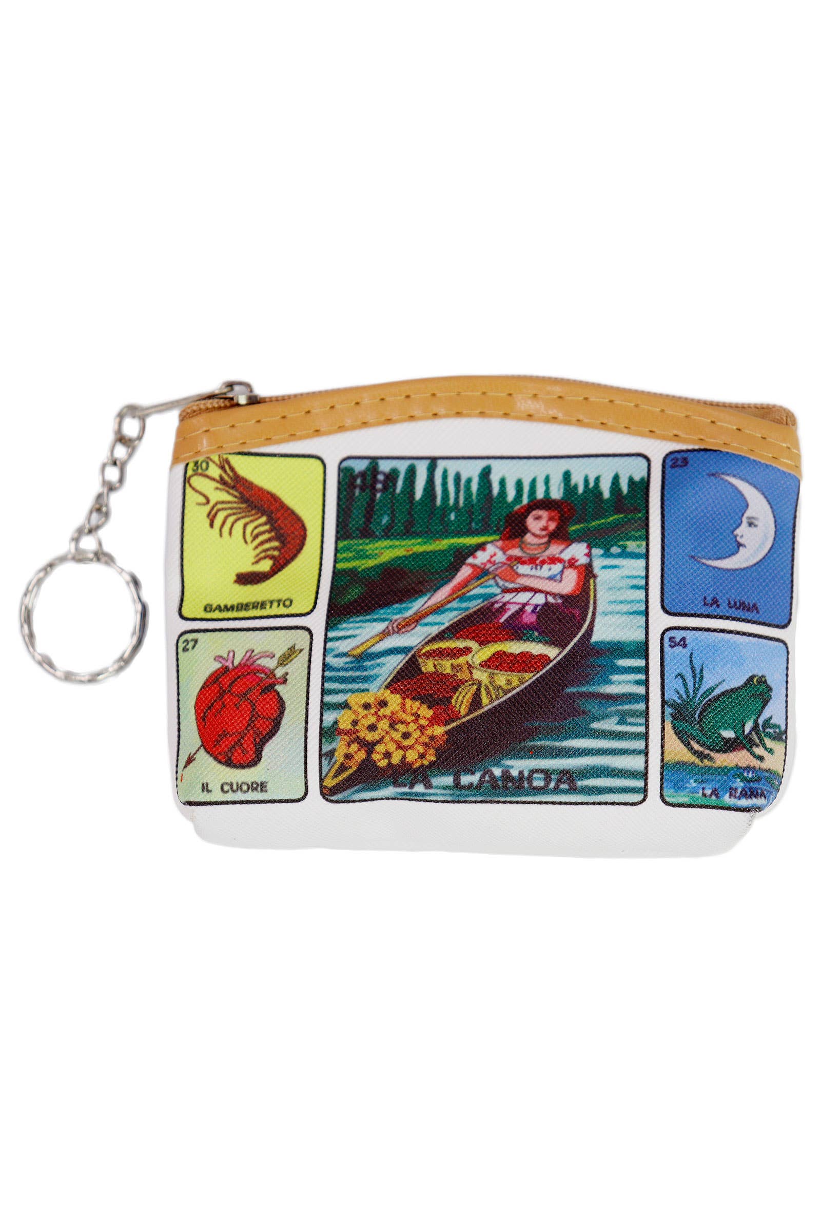 DIVERSE La Loteria dragkedja plånbok i veganskt läder för wholesale på Faire4