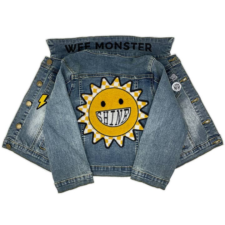Sunshine Blue Denimjakke for engroshandel hos Wee Monster