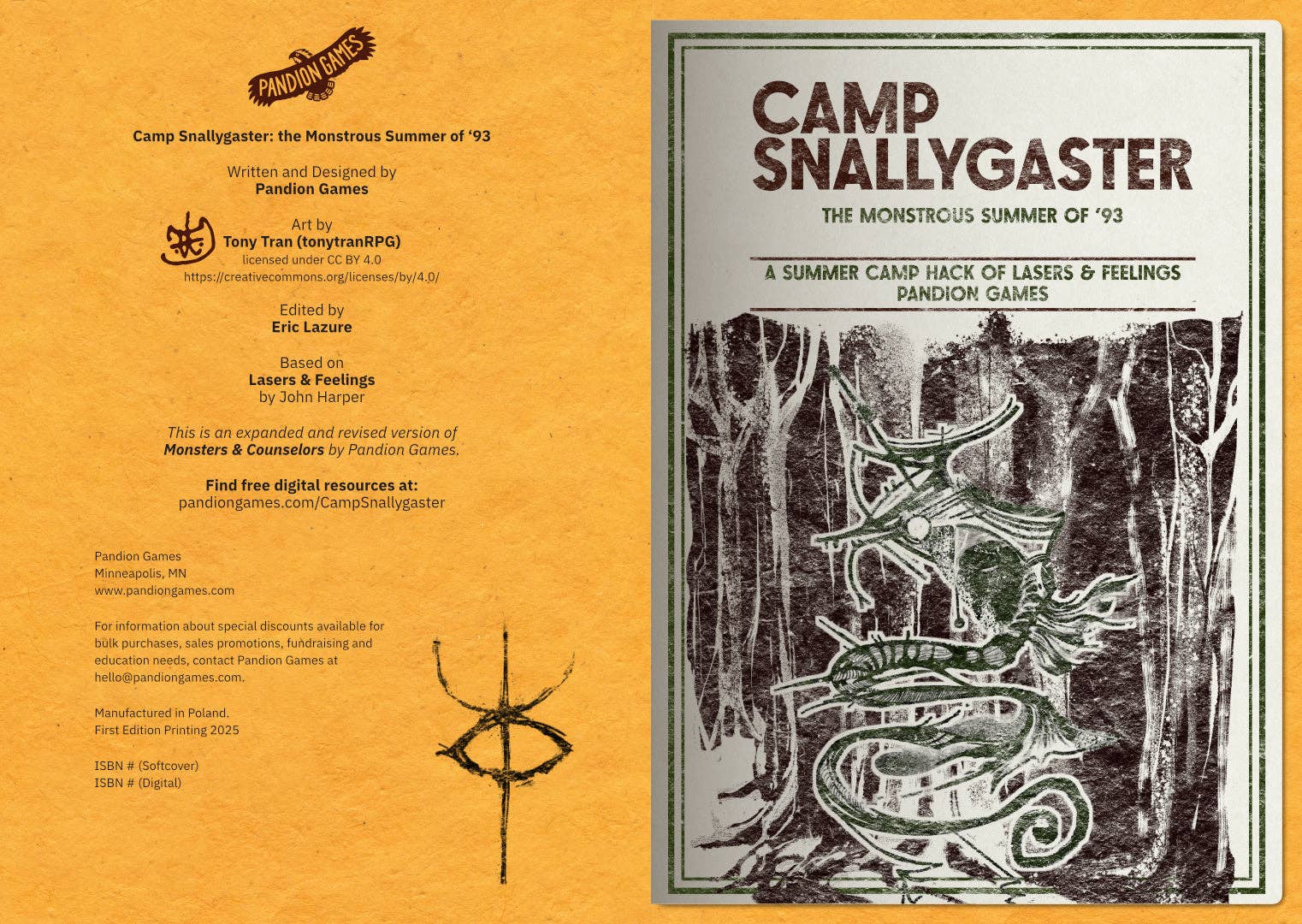 Pandion Games - Wholesale Board Game - Camp Snallygaster1