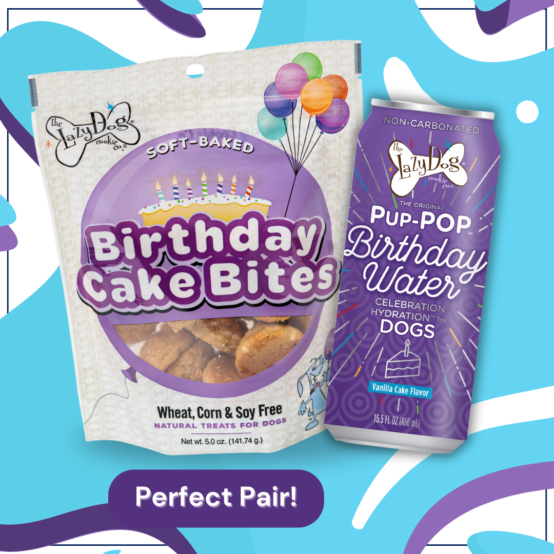 The Lazy Dog Cookie Co., Inc. - Wholesale Pet Treats - Dog - Pup-POP® Birthday Water Vanilla Cake Flavor3