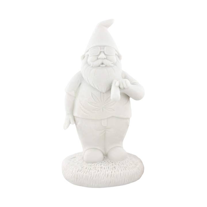 Gnometastic DIY Gnude Garden Gnome - Unpainted Smoking for wholesale by 203 Brands