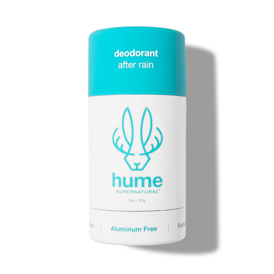 Hume Supernatural - Wholesale Deodorant - Unisex - Plant & Probiotic Deodorant- After Rain Scent