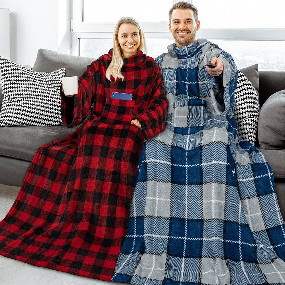 Pavilia - Vendita all'ingrosso Plaid - Coperta con maniche - Tasca applicata73