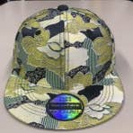 Gorra de flor verde para venta al por mayor de Kimono Cap