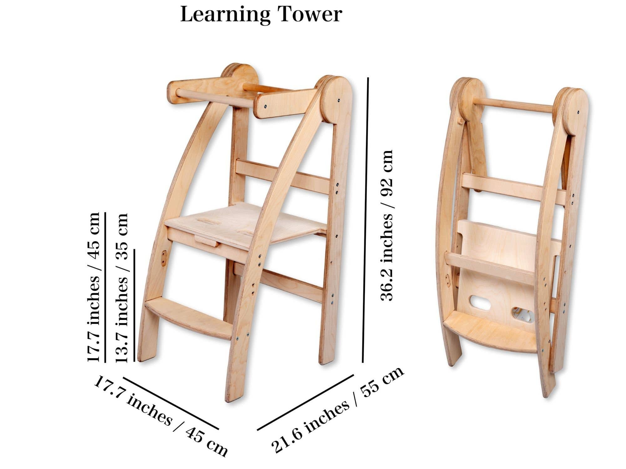 kidodido - Wholesale Wood Toy - Kids - Kitchen Tower For Toddler, Learning Tower For Kids5