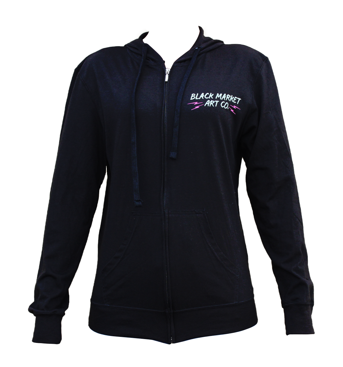 Black Pink Panther - Women's Zip Graphic Hoodie for wholesale on Faire3