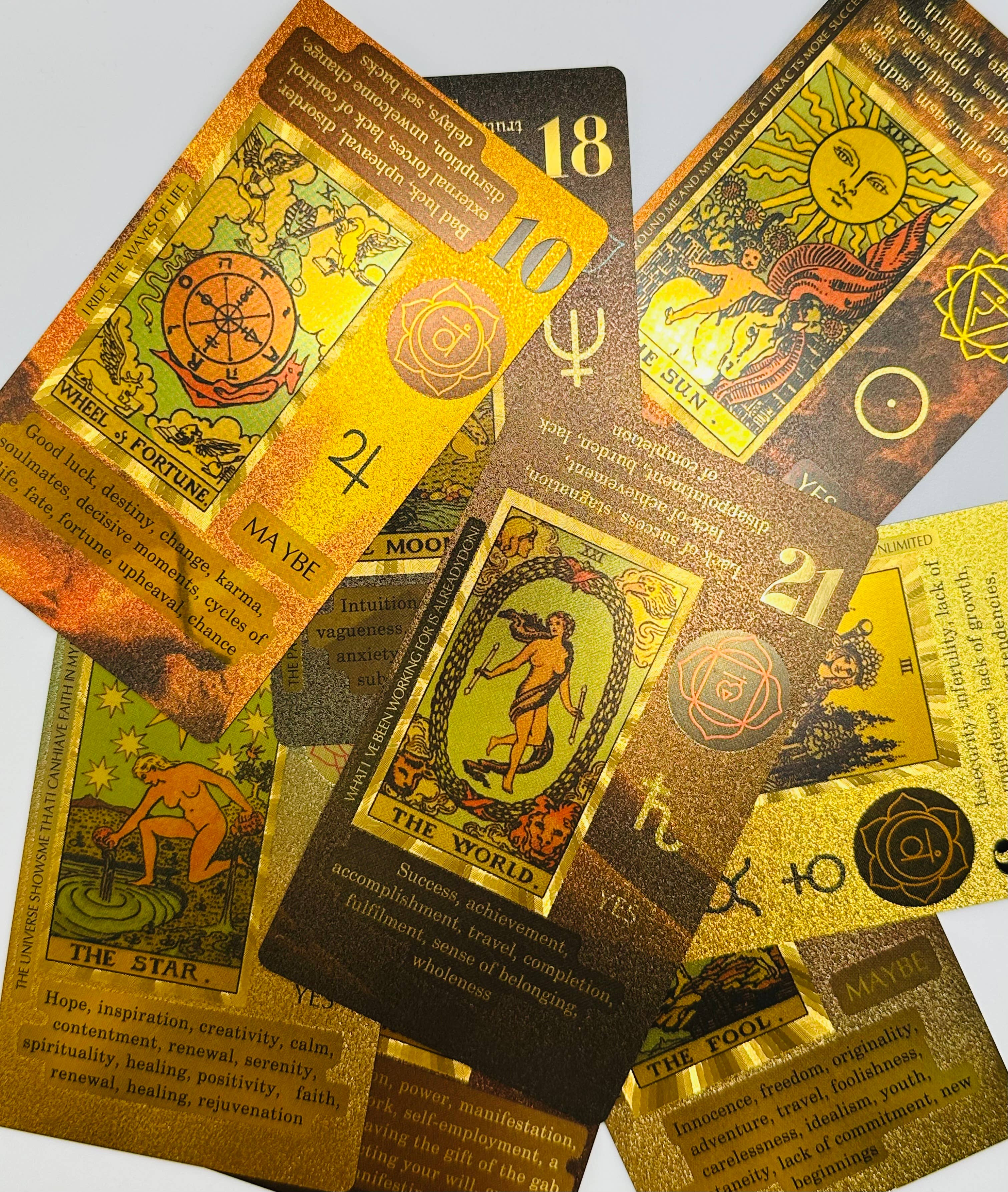 Gifts Amazing! - Vente Cartes de tarot - Carte de tarot avec livret d'instructions4