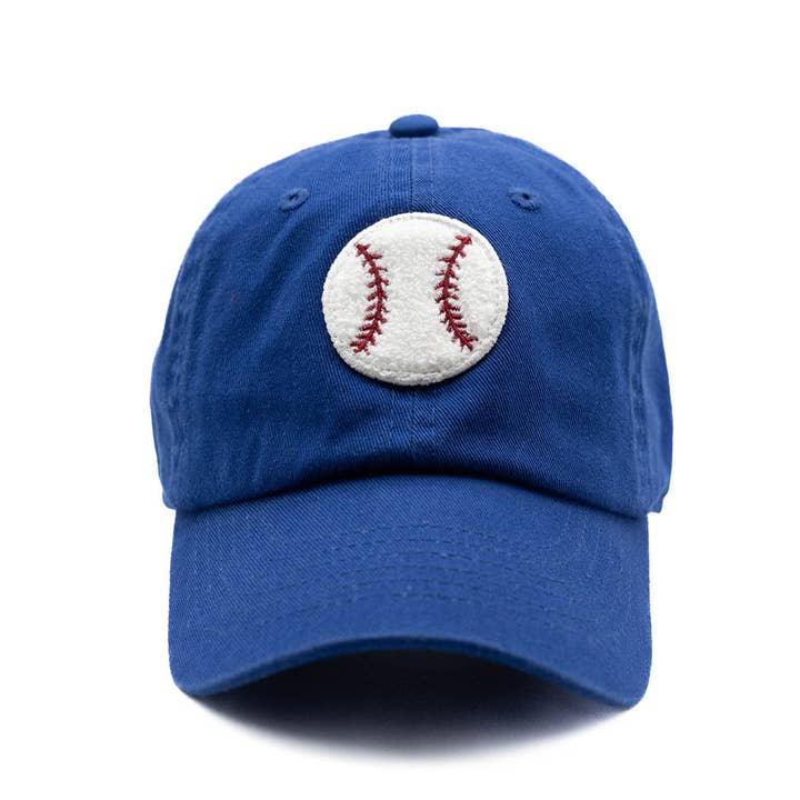 Rey to Z - Wholesale Baseball Cap - Kids - Royal Blue Hat + Terry Baseball