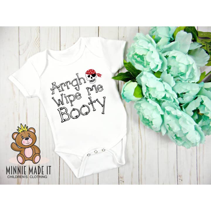 Arrgh Wipe Me Booty for wholesale by Minnie Made It
