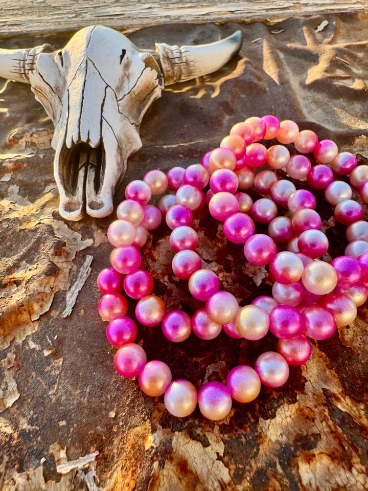 Roze Armbanden/Grove Armband/Westerse Armband voor wholesale door Wild Hancock Creations