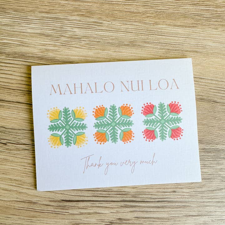 Design Jord - Wholesale Thank You Card - Triple Ohia - Thank You Card3