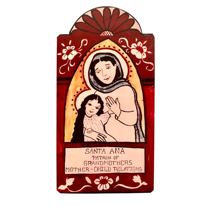 Santa Ana - Beschermheilige van Grootmoeders en Moeder-Kind Relaties voor wholesale door Lynn Garlick Retablos