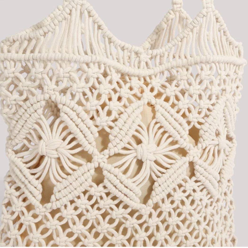 Funkyrel® Atzbranding Limited - Wholesale Tote Bag - Women's - Cosbai - Boho Fringe Crochet Bag - Basic & Chic6