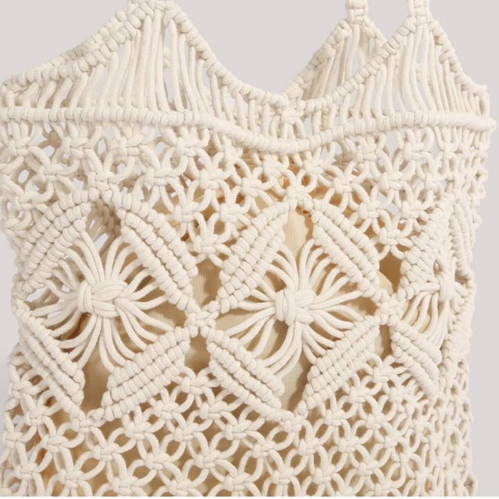 Funkyrel® Atzbranding Limited - Wholesale Tote Bag - Women's - Cosbai - Boho Fringe Crochet Bag - Basic & Chic6