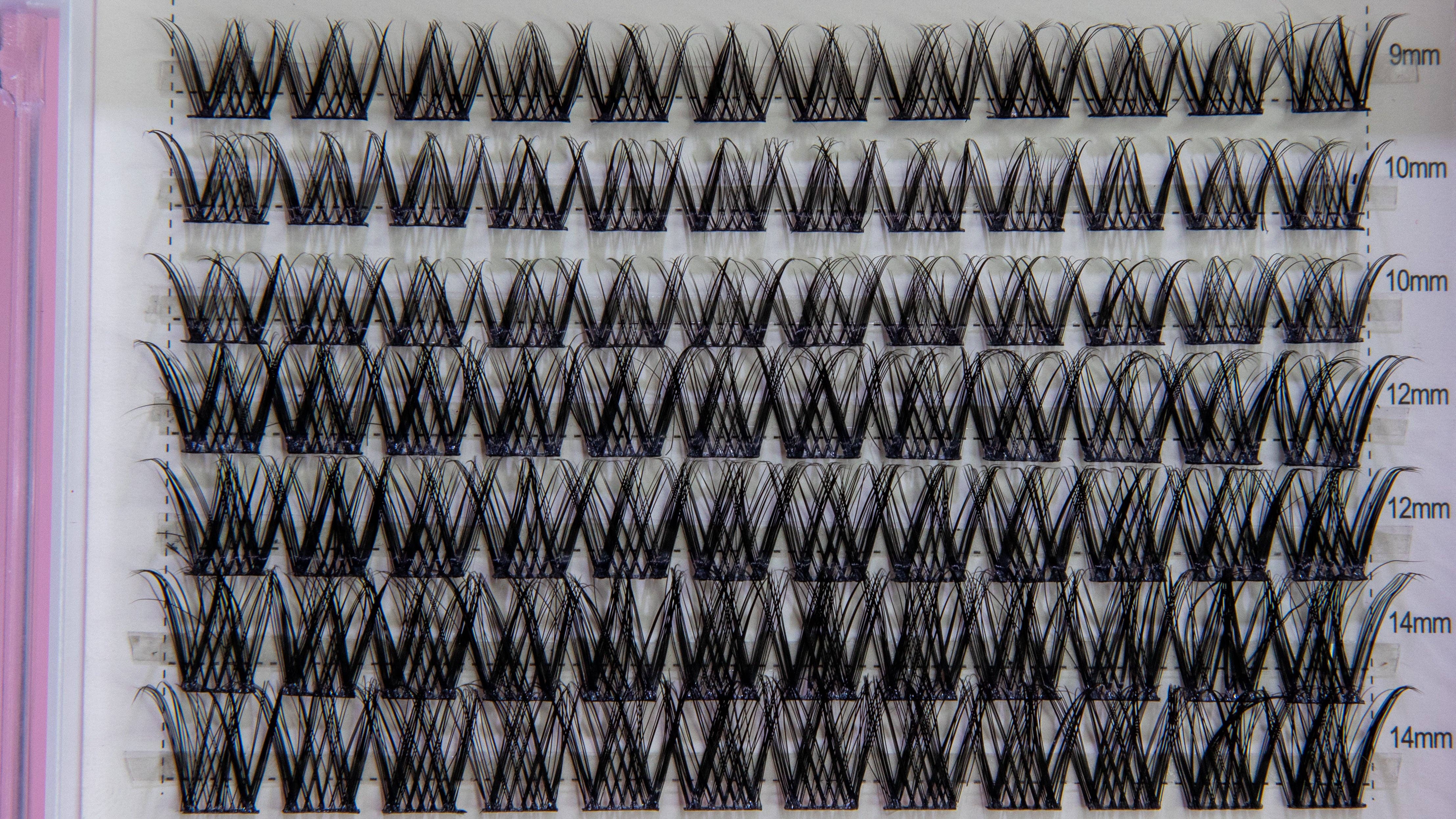 Lurella Cosmetics - Vente Faux cils - Kit de Cils en Grappes DIY8