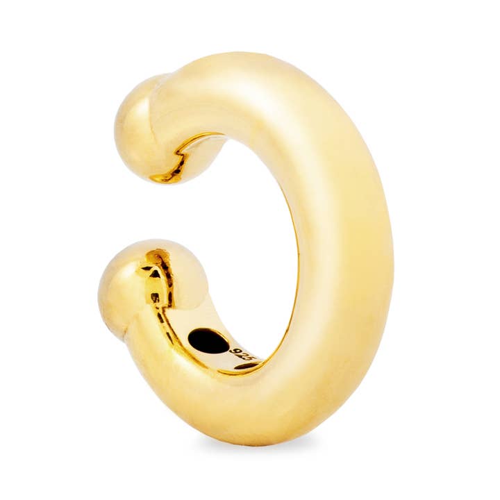 IRIS EAR CUFF / GOLD for wholesale by Claudia Navarro Jewelry USA