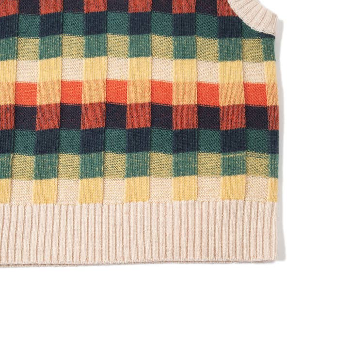 Knit Planet – wholesale Sleeveless sweatshirts – Women′s – Colourful Vest2