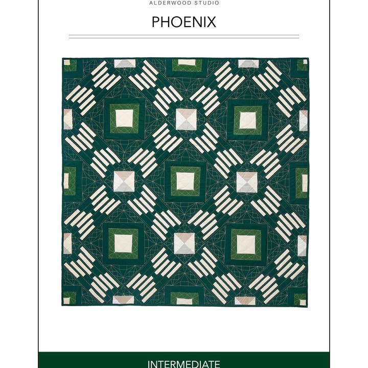 Alderwood Studio - Wholesale Quilt - Phoenix Quilt Pattern - Pack of 5
