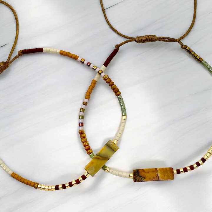 Good Vibrations Shop - Wholesale Beaded Bracelet - Pause, Breathe, Create⎮Higher Self Bracelet 1