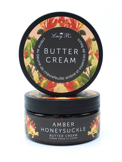 Amber Honeysuckle Body Butter-Stocking Stuffers for wholesale by Lucy B's + HYDRA BLOOM