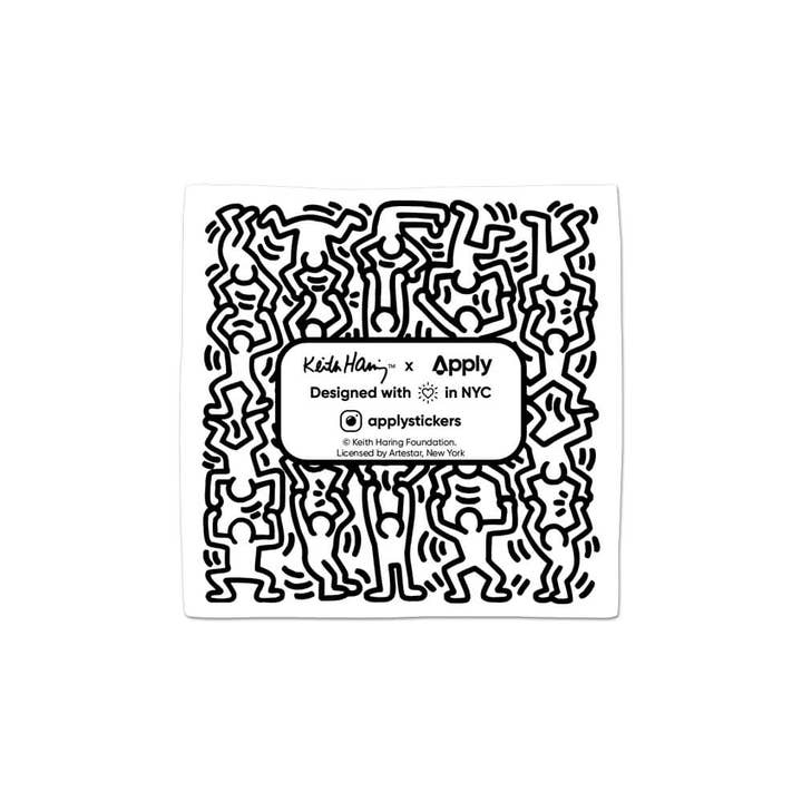 Apply Stickers - Wholesale Sticker - New York by Keith Haring - Die-Cut Sticker (Holidays)