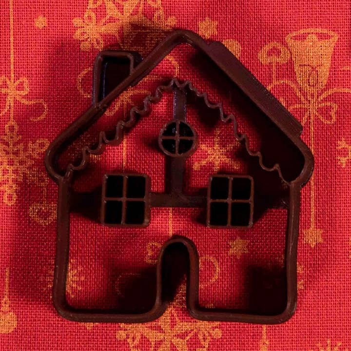 Chalet Cookie Cutter – Cozy Winter & Christmas for wholesale by Uniberry 3D