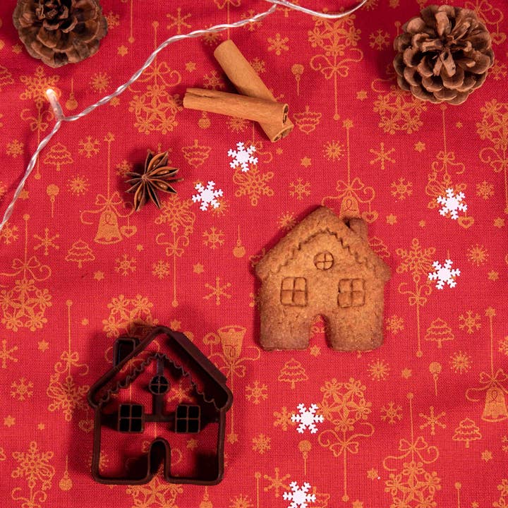 Chalet Koekjesvorm – Gezellige winter & Kerst voor wholesale door Uniberry 3D