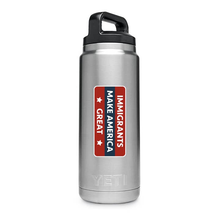 Discovery Stickers - Wholesale Sticker - Immigrants Make America Great Sticker4