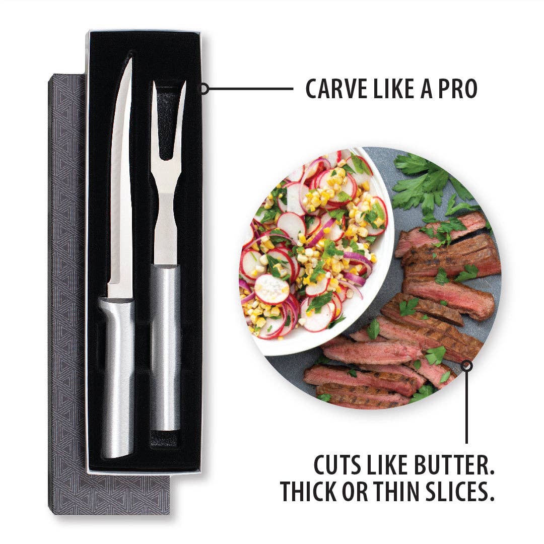 Rada Cutlery - Vente Couteau de cuisine/multi-usage - Coffret cadeau de sculpture sur argent1