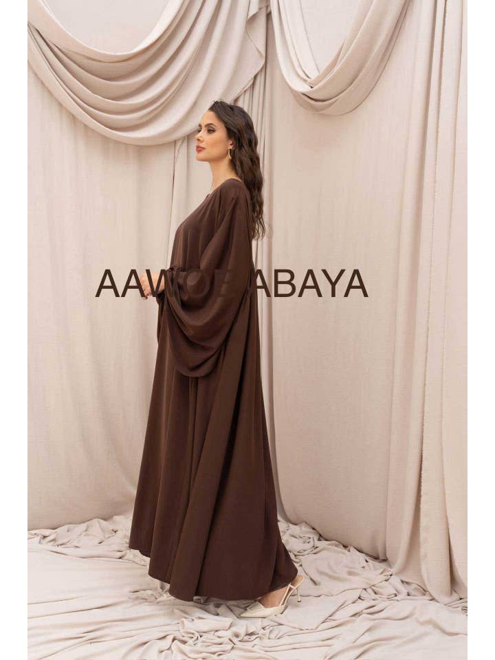 Aawoe Abaya - Wholesale Dress - Women's - Elegant Abaya Dress - 2466-ROB47