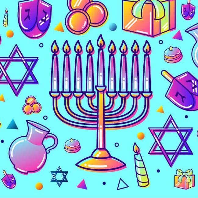 Micro Puzzles - Wholesale Puzzle - Adult - Holidays - Hanukkah - Festival of Lights menorah puzzle1