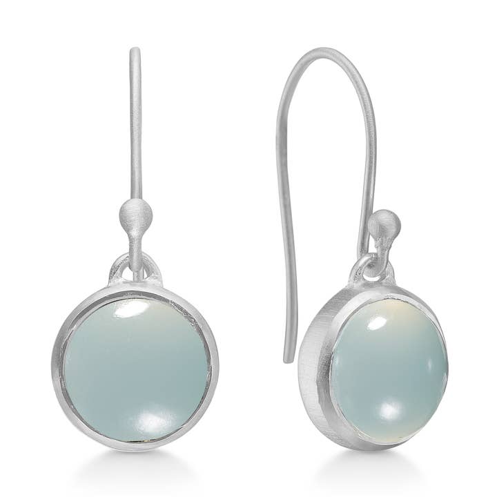 Noa earrings aqua for wholesale by Lisberg Jewellery